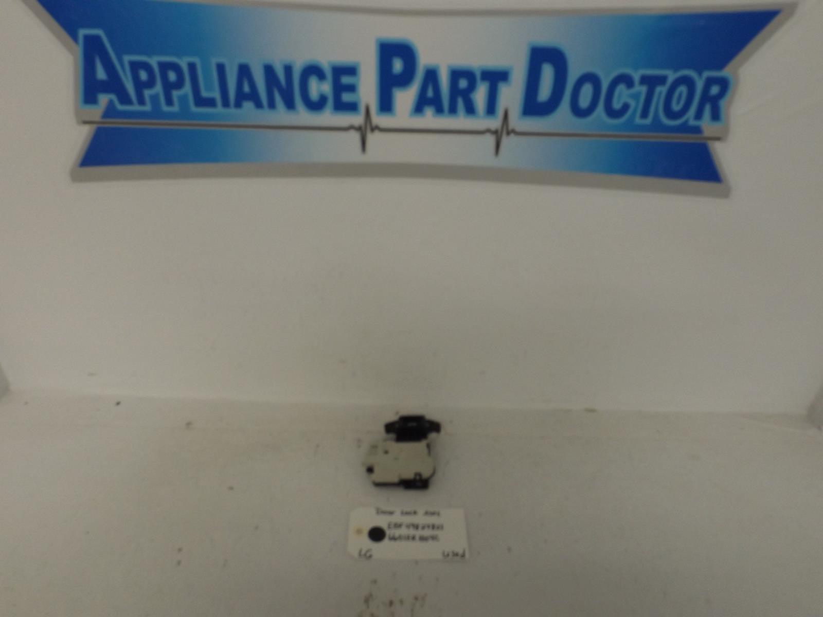 LG Washer EBF49827801 6601ER1004C Door Lock Assy Used LG Washer EBF49827801 6601ER1004C Door Lock Assy Used
